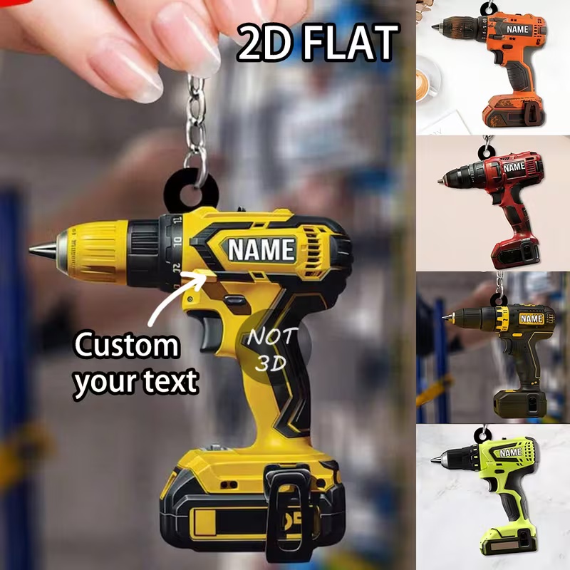 Custom Name Power Drill Keycha - đánh giá và giá Power Tools With Names