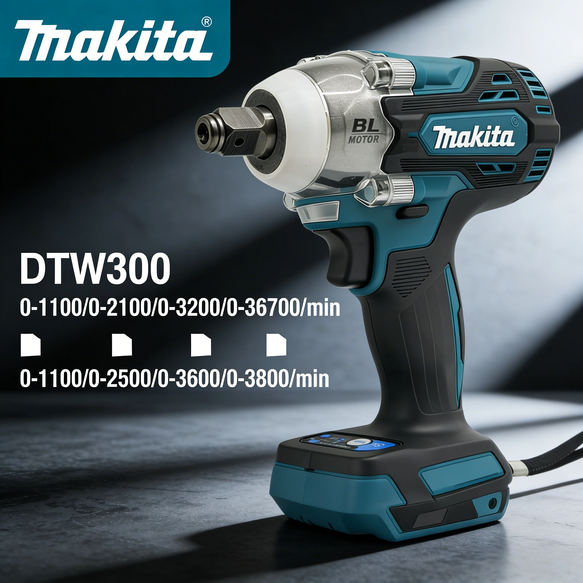 Makita DTW300Z Cordless Brushl - đánh giá và giá Power Tools Professional
